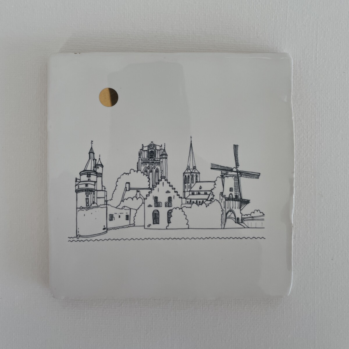 wijk bij duurstede tegel 10x10