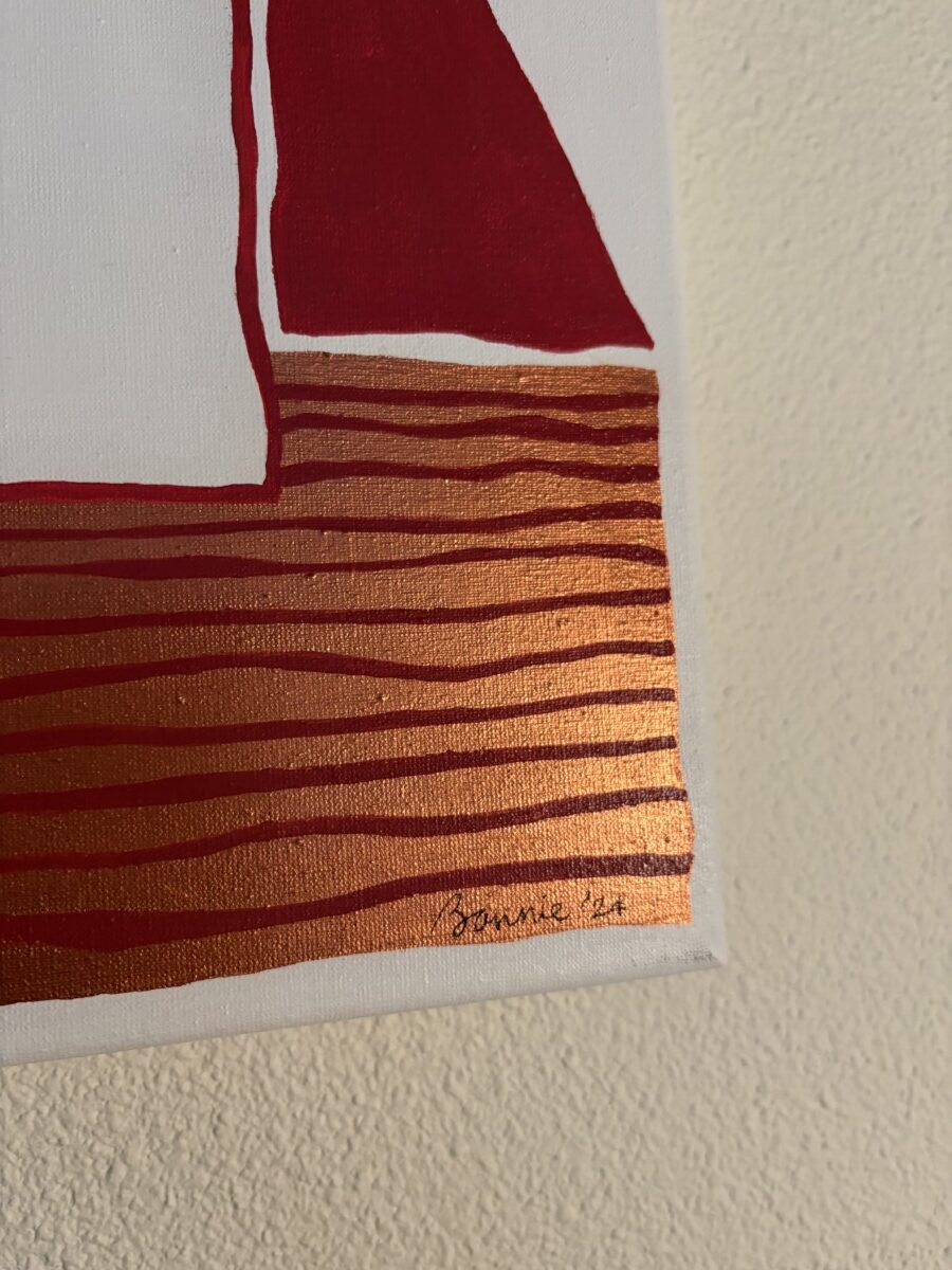 schilderij steun hoek