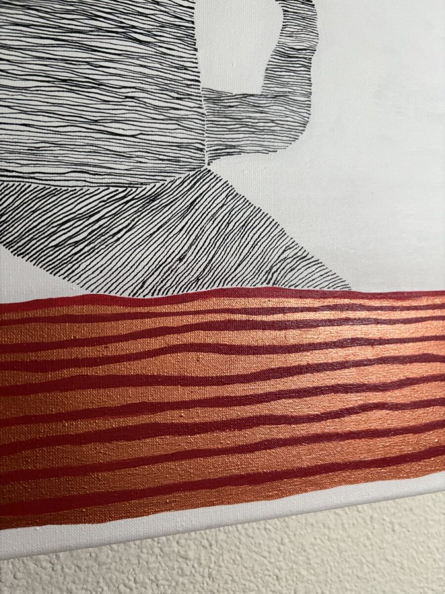 schilderij steun lijnen