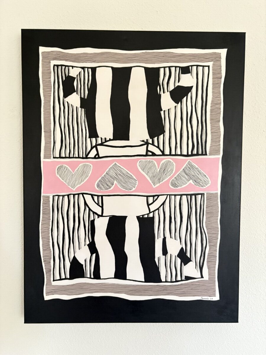 schilderij tussentijd