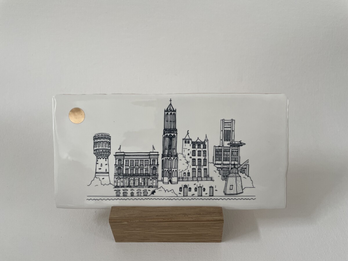 tegel utrecht 15x7cm