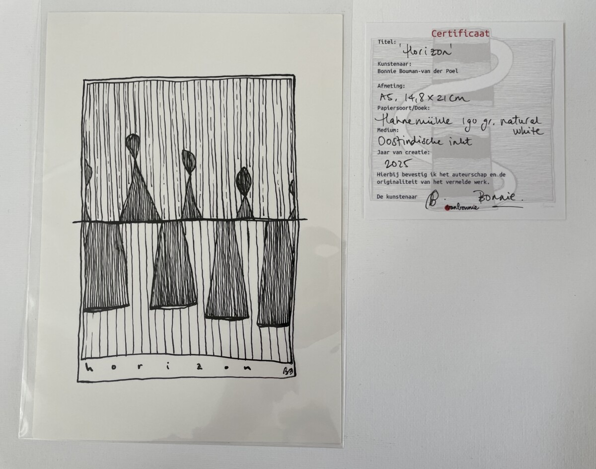 pentekening a5 horizon