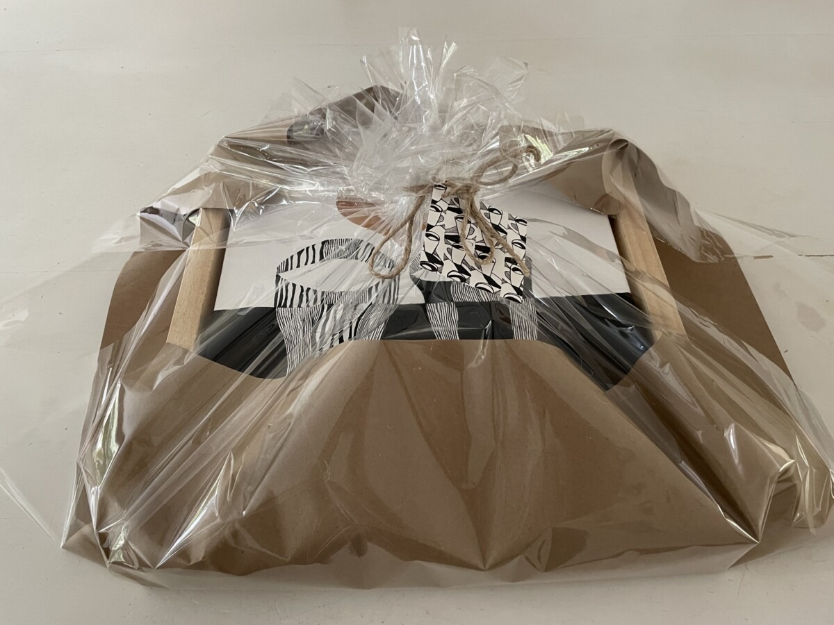 schilderij 'blijf je'