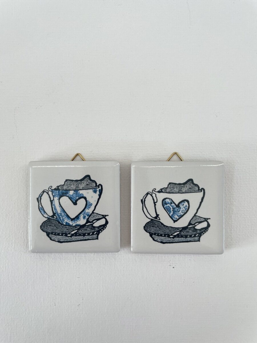 minitegel kopjes delftsblauw